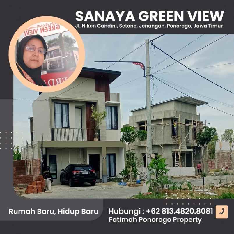 viral rumah 2 lantai syariah ponorogo