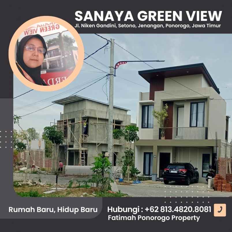 viral rumah 2 lantai syariah ponorogo