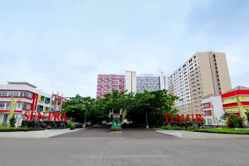 apartemen murah sentra timur furnish baru jual cepat