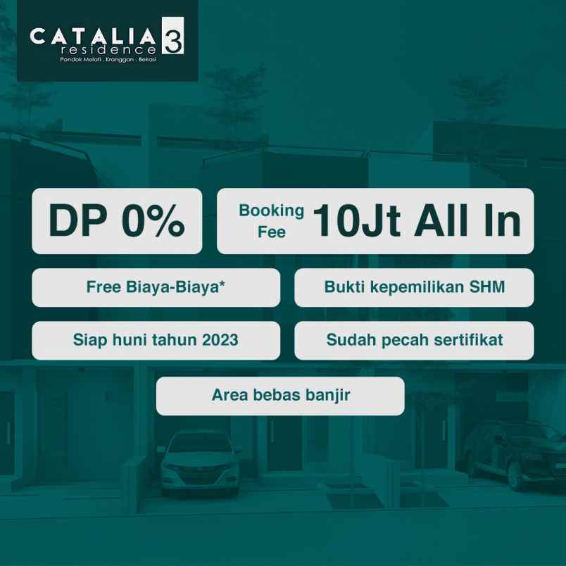 catalia residence 3 pondok melati kranggan