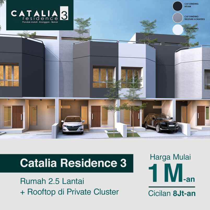 catalia residence 3 pondok melati kranggan