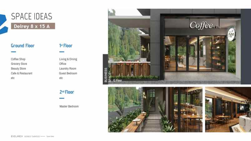 delrey biztown business townhouse di bsd city