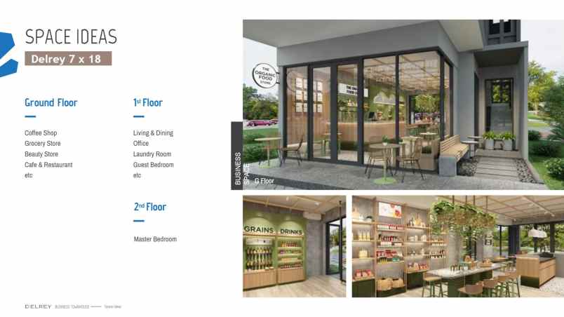 delrey biztown business townhouse di bsd city