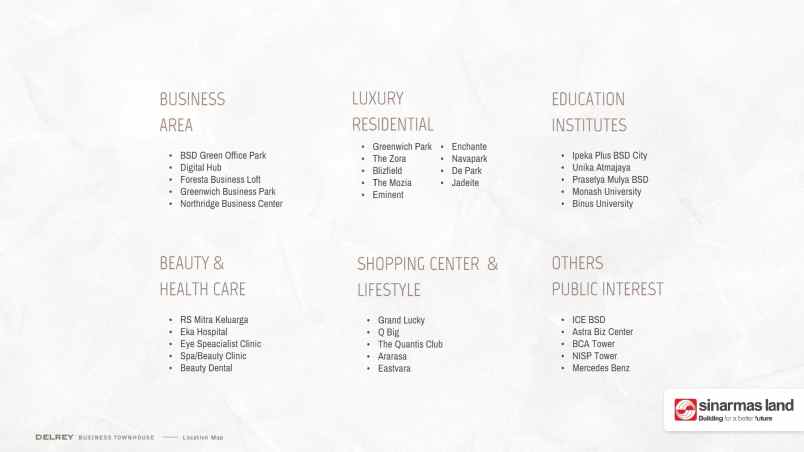 delrey biztown business townhouse di bsd city