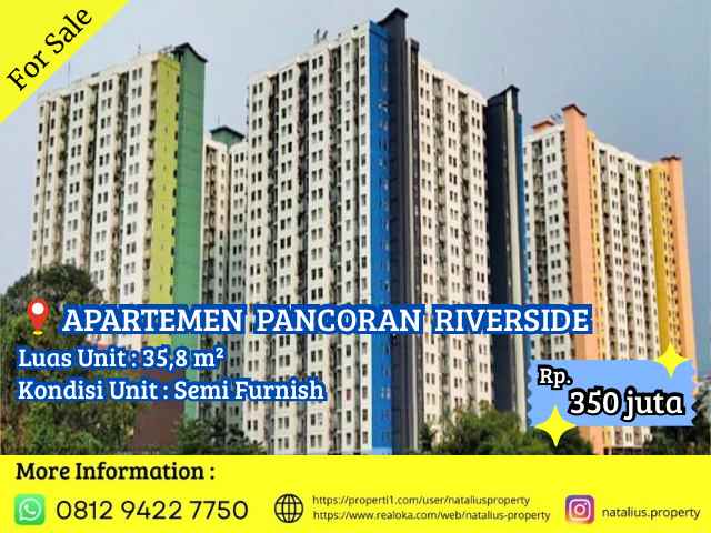 dijual apartemen jl pengadegan timur