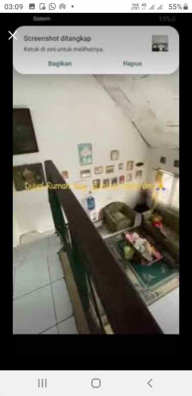 dijual cepat rumah dilokasi perumahan lido permai
