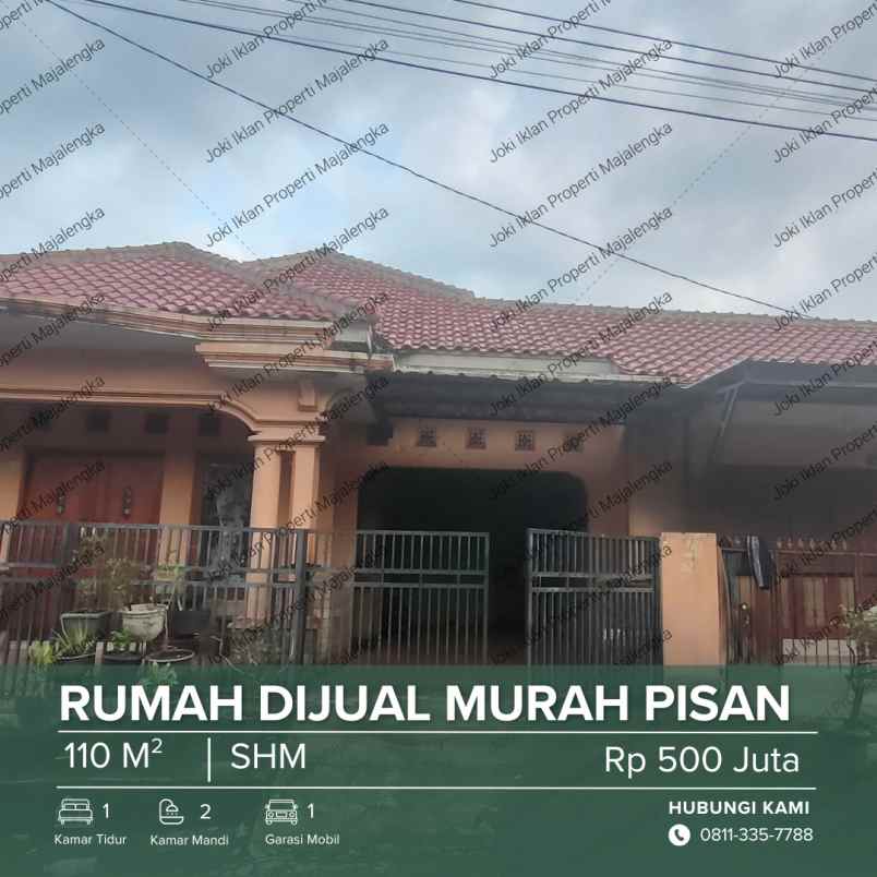 dijual cepat rumah nyaman lingkungan tenang