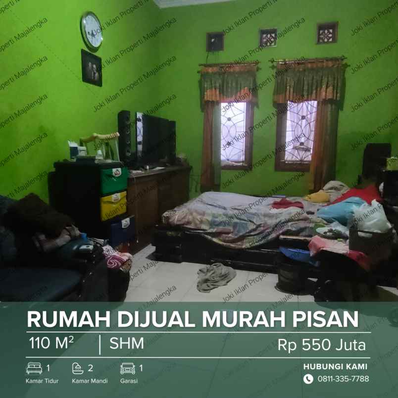 dijual cepat rumah nyaman lingkungan tenang