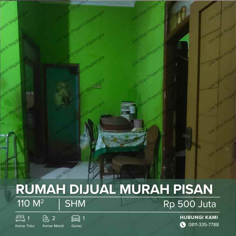 dijual cepat rumah nyaman lingkungan tenang