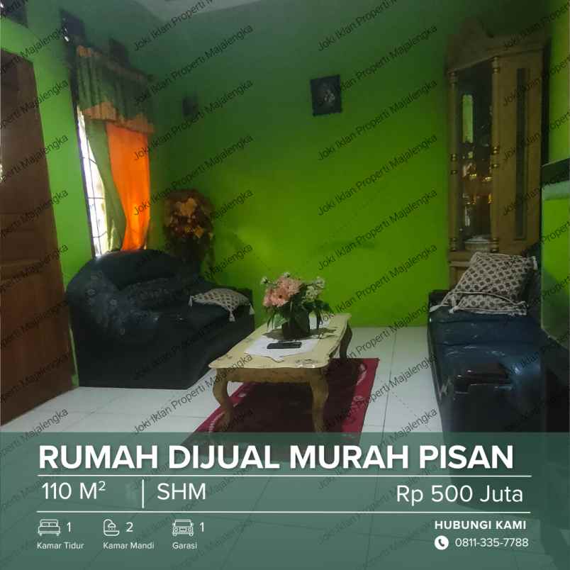 dijual cepat rumah nyaman lingkungan tenang