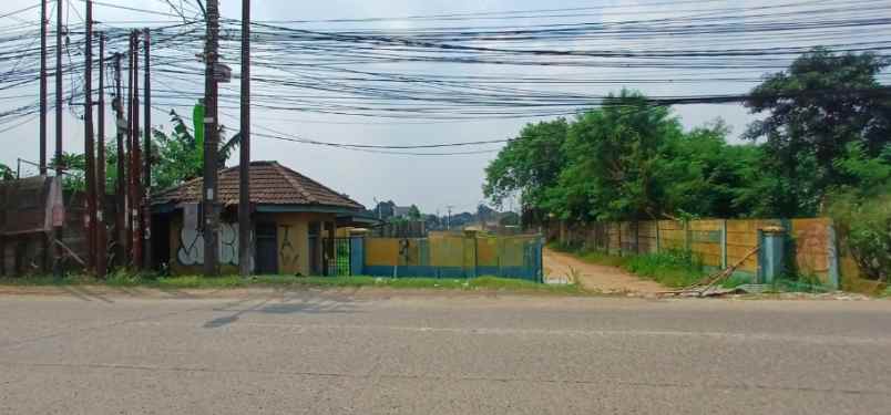 dijual disewakan tanah di jalan raya legok