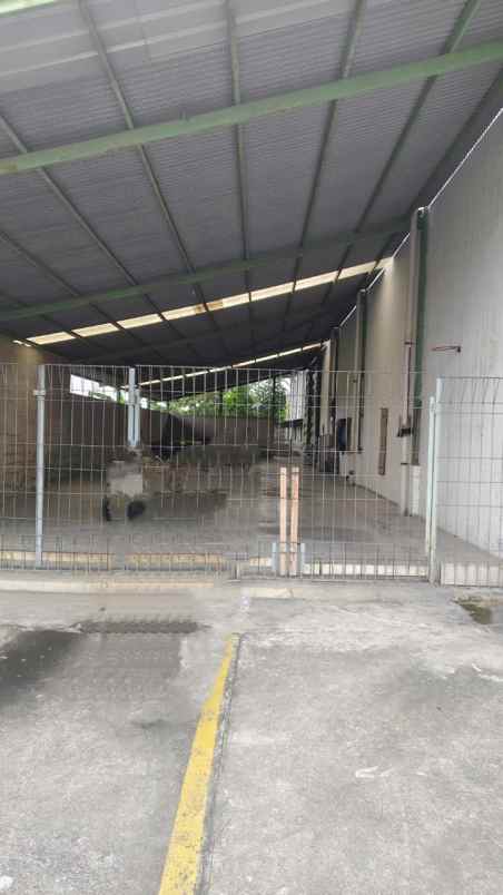 dijual gudang shm kawasan industri karet tangerang