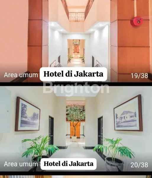 dijual hotel gambir jakarta pusat