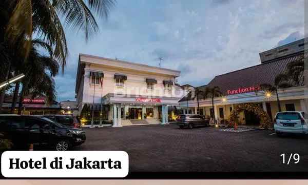 dijual hotel gambir jakarta pusat
