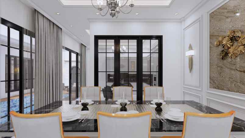 dijual hunian mewah 2 lantai di tengah kota pekanbaru