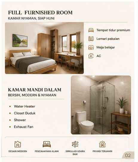 dijual kost jl sayang