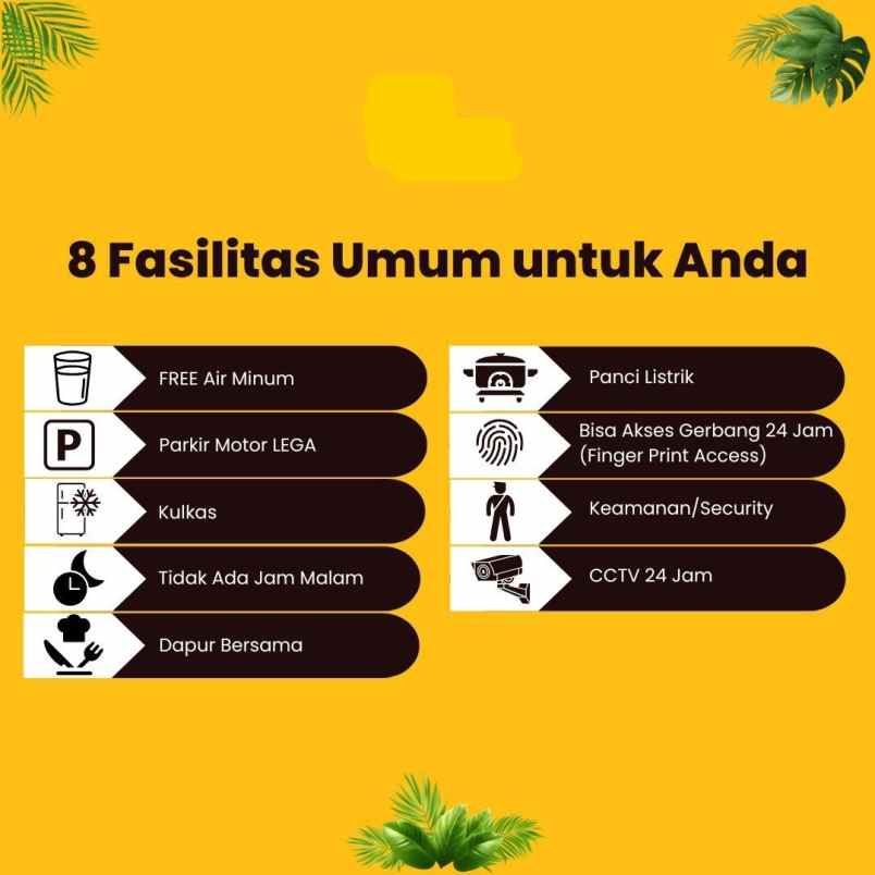 dijual kost jl sukaluyu baru