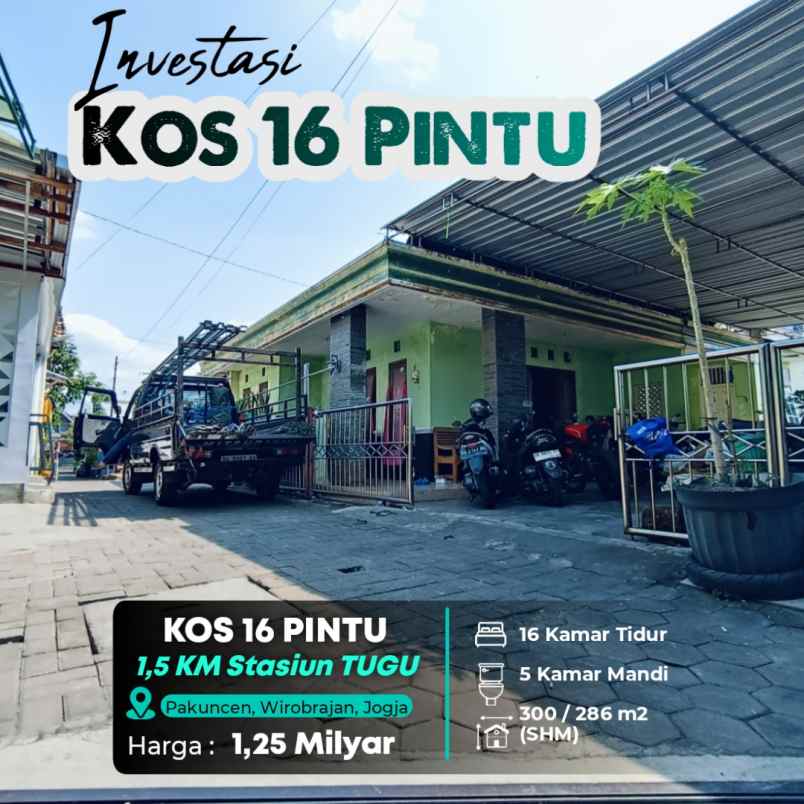 dijual kost pakuncen