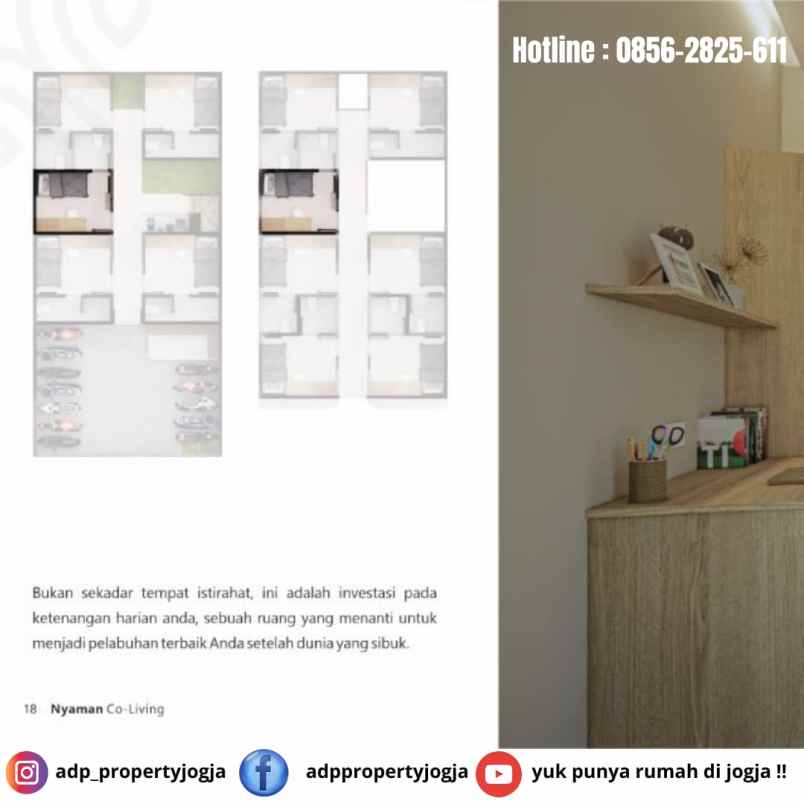 dijual kost pandega padma catur