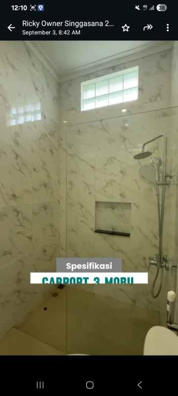 dijual kost singgasana pradana