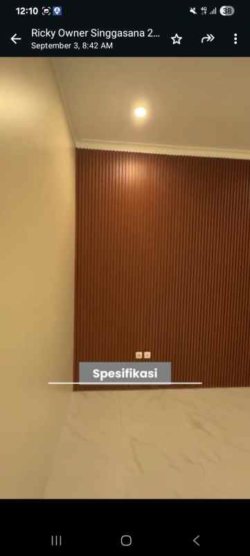 dijual kost singgasana pradana