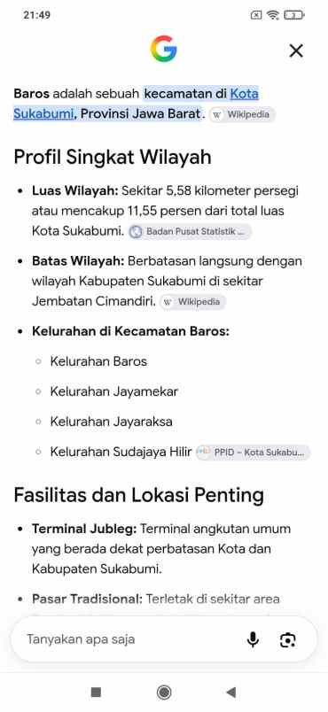 dijual lahan ex villa sukabumi kota sejuk