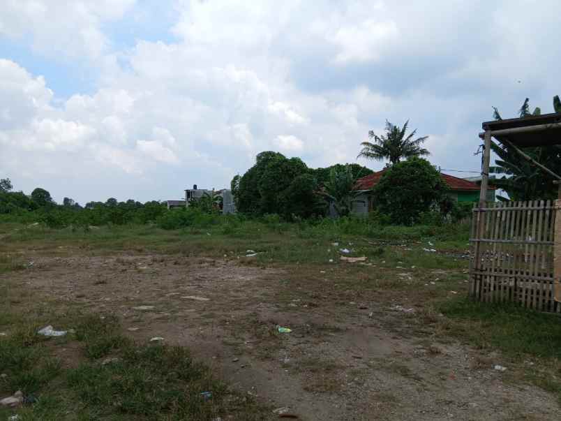 dijual lahan pinggir jalan raya di tarumajaya bekasi