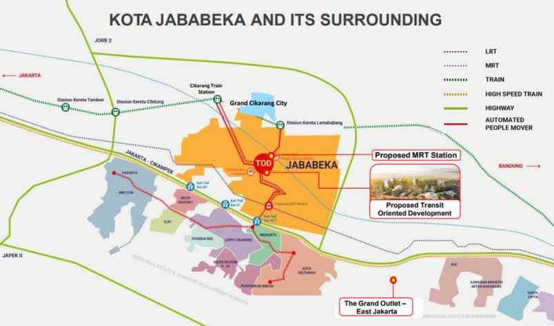 dijual ruko gudang kantor jababeka