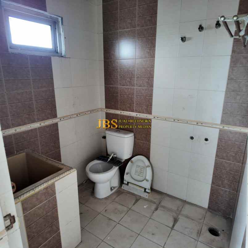 dijual ruko gudang kantor jalan pasar 3 krakatau