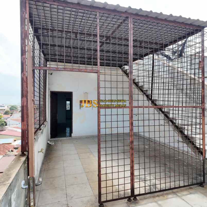 dijual ruko gudang kantor jl pasar 3 krakatau dekat