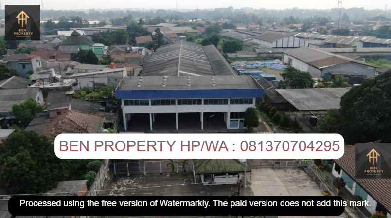 dijual ruko gudang kantor jl raya gunung putri