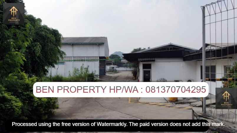 dijual ruko gudang kantor jl raya gunung putri