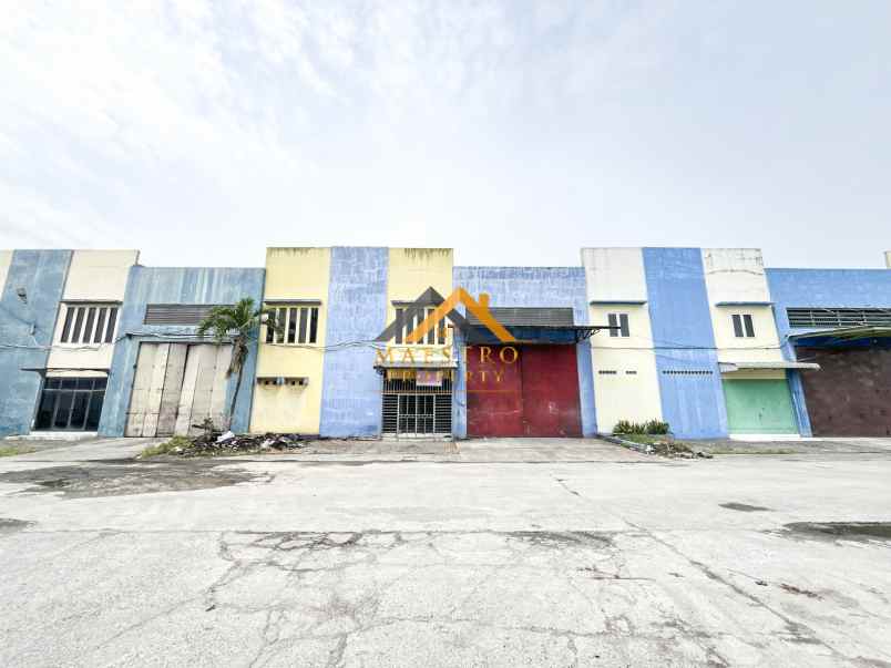 dijual ruko gudang kantor komplek medan mas karimun