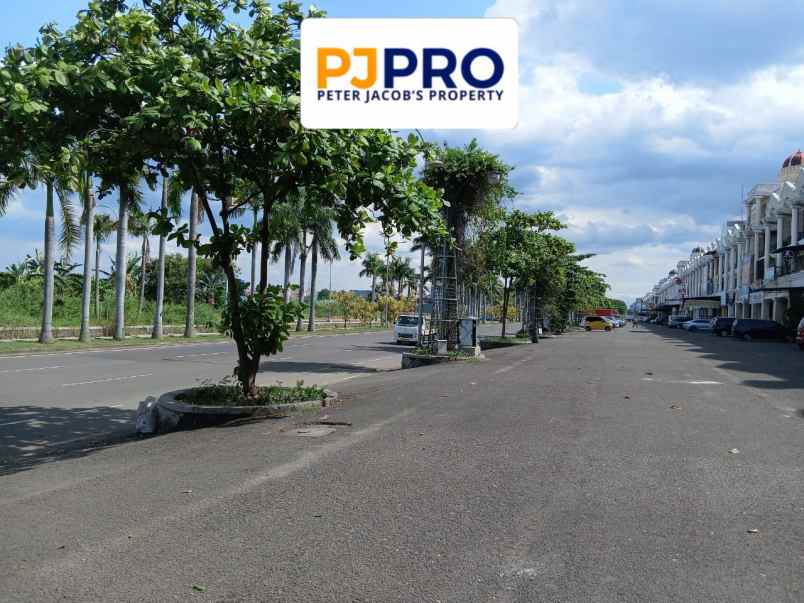 dijual ruko gudang kantor sentra niaga harapan indah