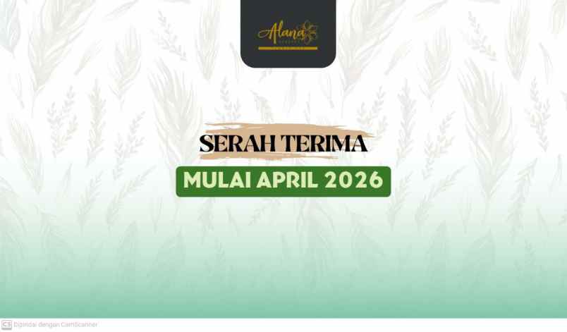 dijual rumah alana regency tambak oso