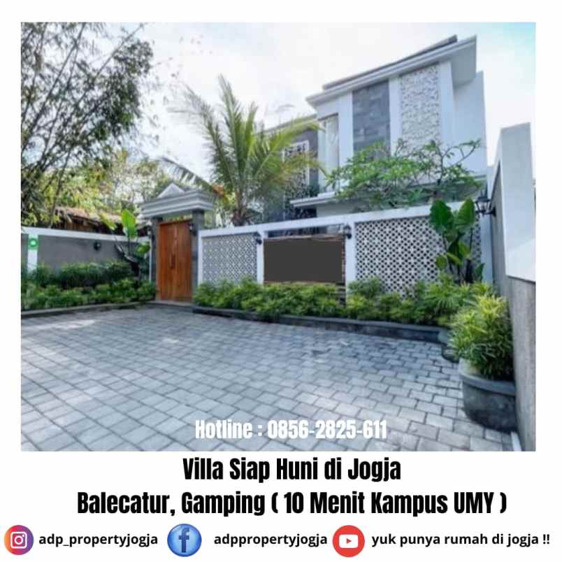 dijual rumah balecatur gamping sleman