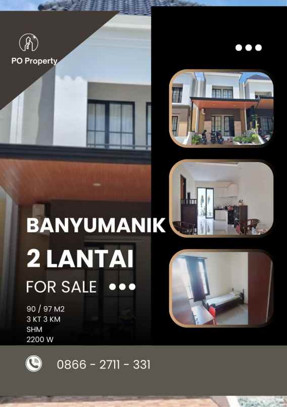 dijual rumah banyumanik