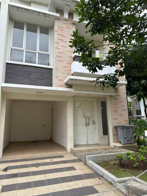 dijual rumah baru di cluster edison gading serpong