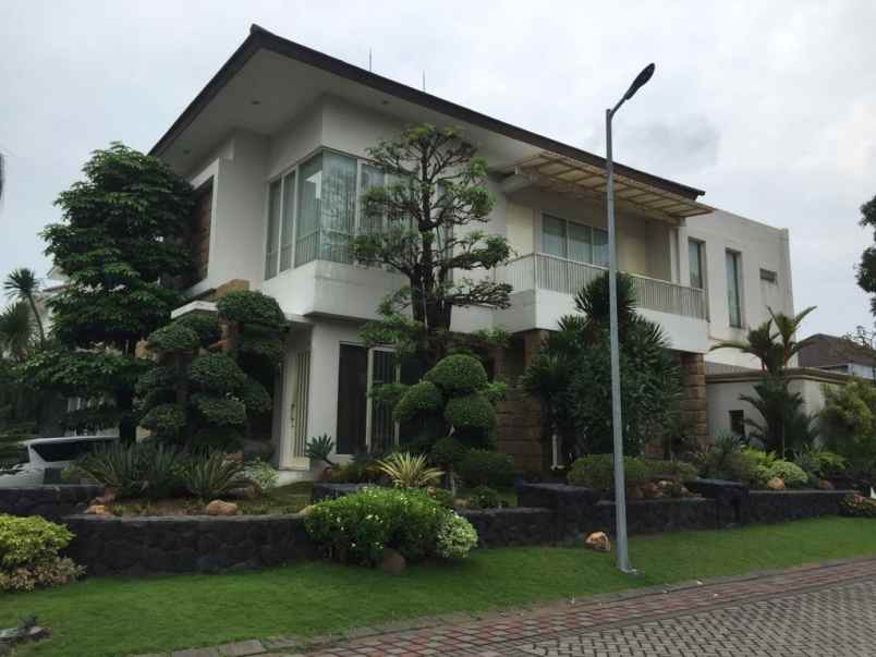 dijual rumah citraland raffles garden mewah hook
