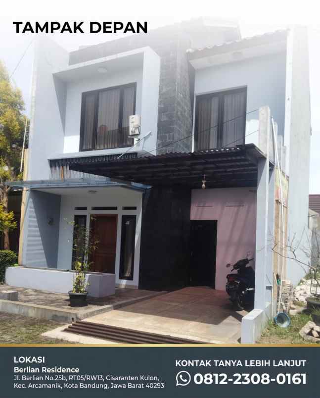 dijual rumah cluster ekslusif arcamanik bandung