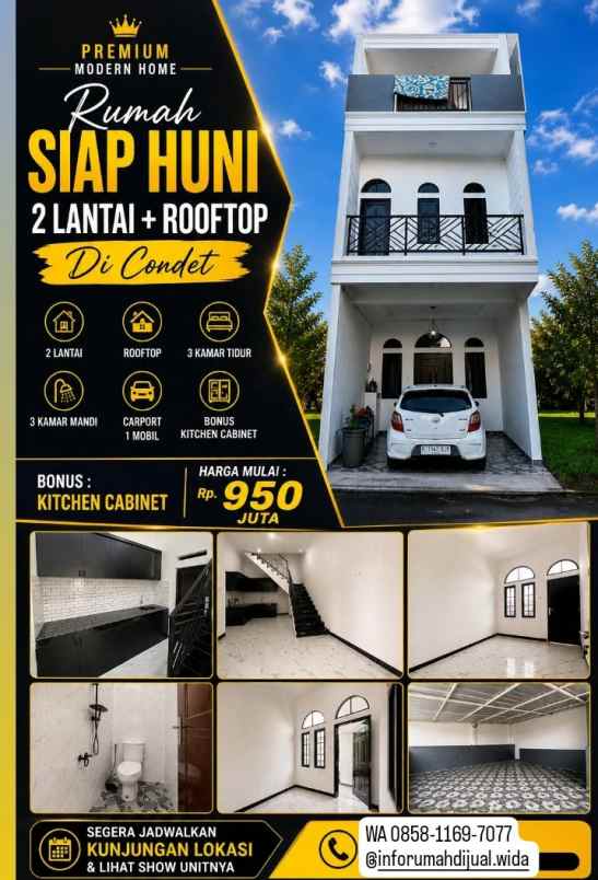 dijual rumah condet