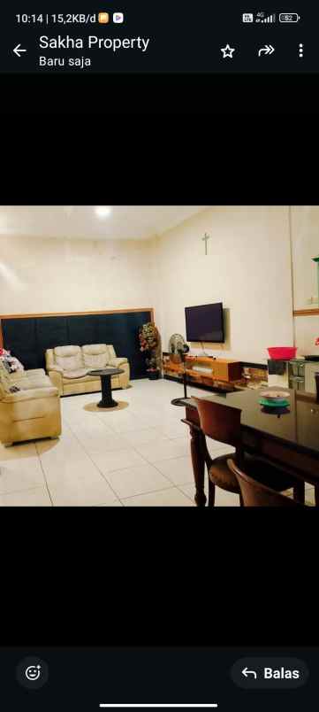 dijual rumah di bukit manyaran permai semarang