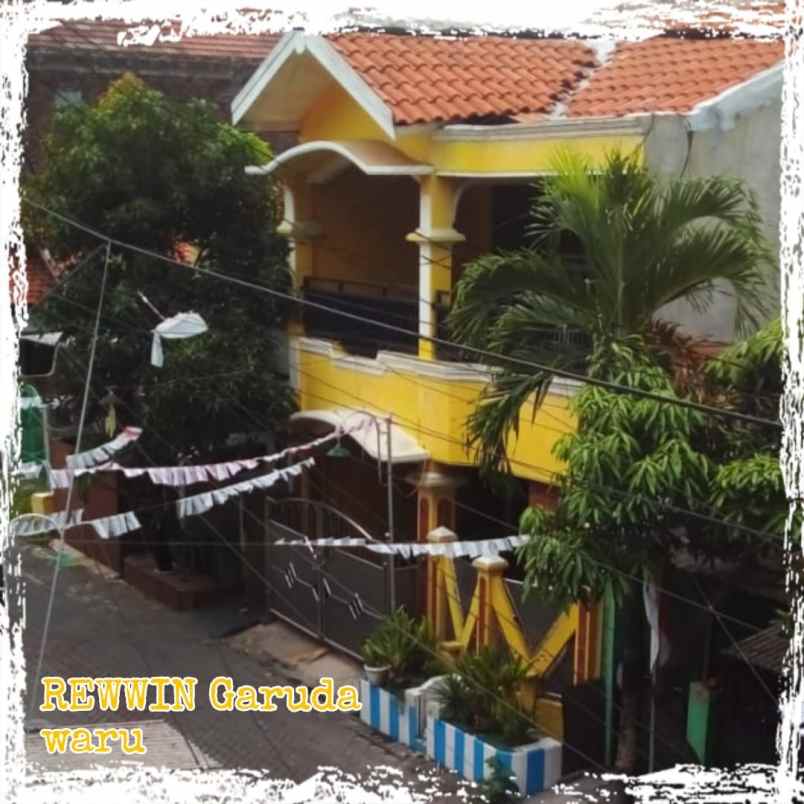dijual rumah di jalan garuda hadap selatan