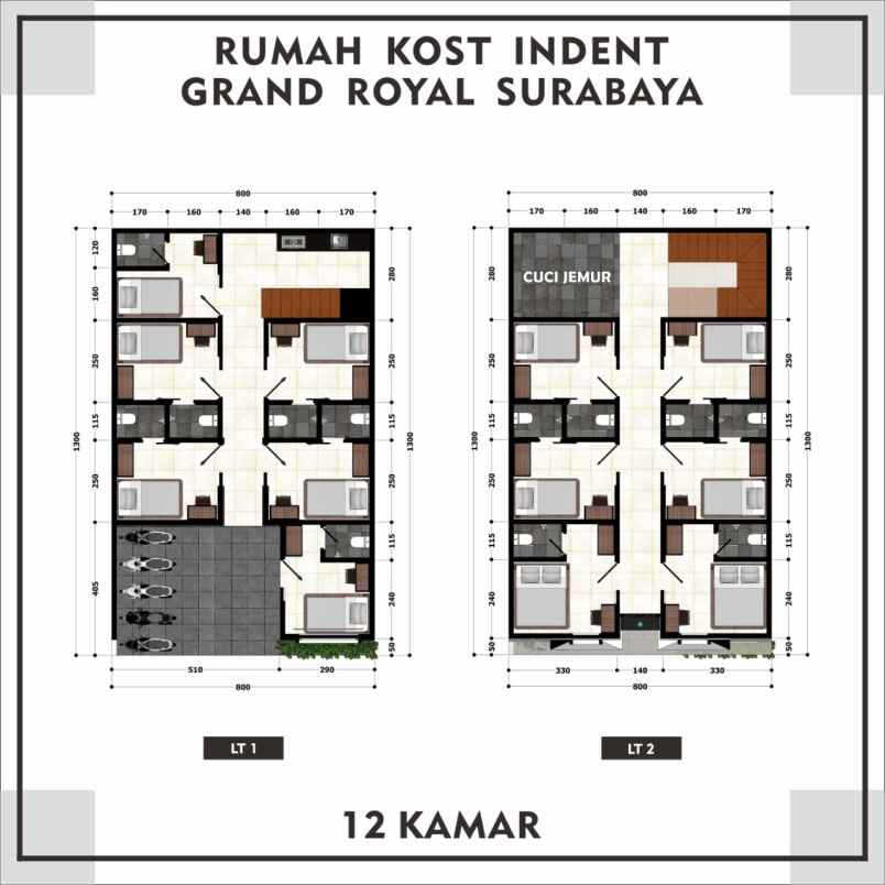 dijual rumah grand royal