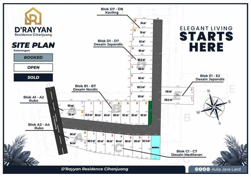 dijual rumah jalan cihanjuang