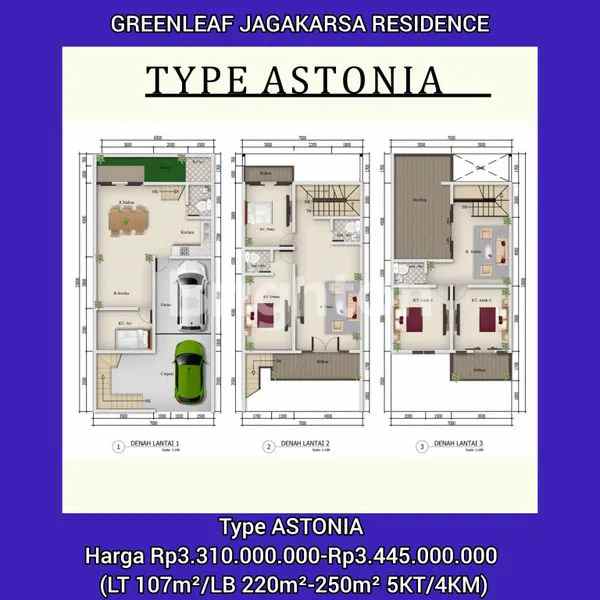 dijual rumah jalan jagakarsa raya