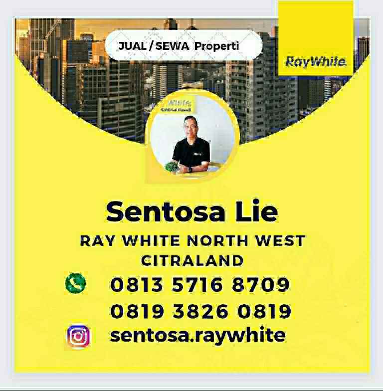 dijual rumah jalan northwest park citraland