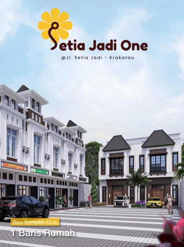 dijual rumah jalan setia jadi krakatau