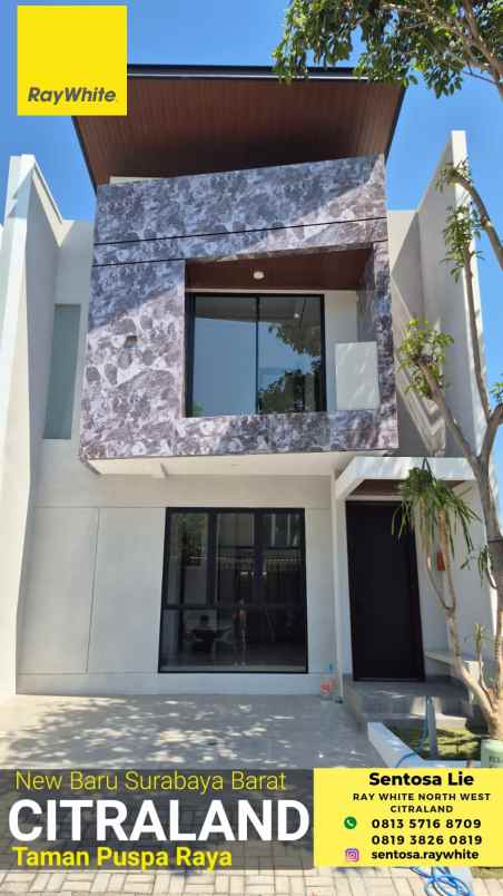 dijual rumah jalan taman puspa raya