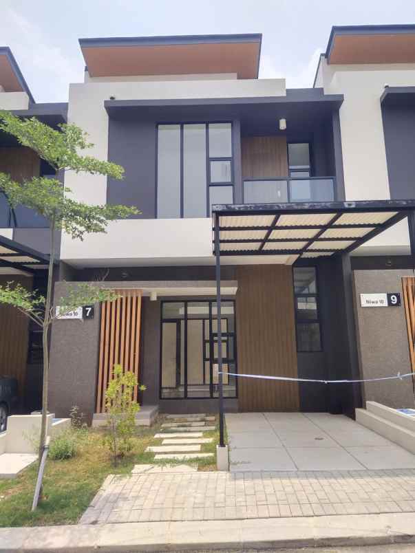dijual rumah jalan zona eropa boulevard